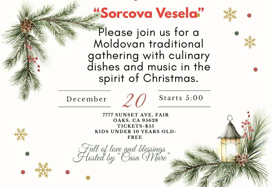 Sezatoarea “Sorcova Vesela” 2025